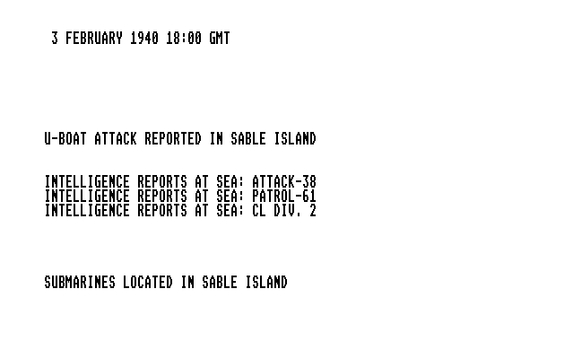 Battle of the Atlantic - The Ocean Lifeline v4.0P (1985)(Simulations Canada)